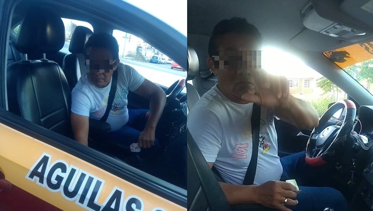El taxista le cobró 200 pesos a la madre, así como 45 pesos del pasaje