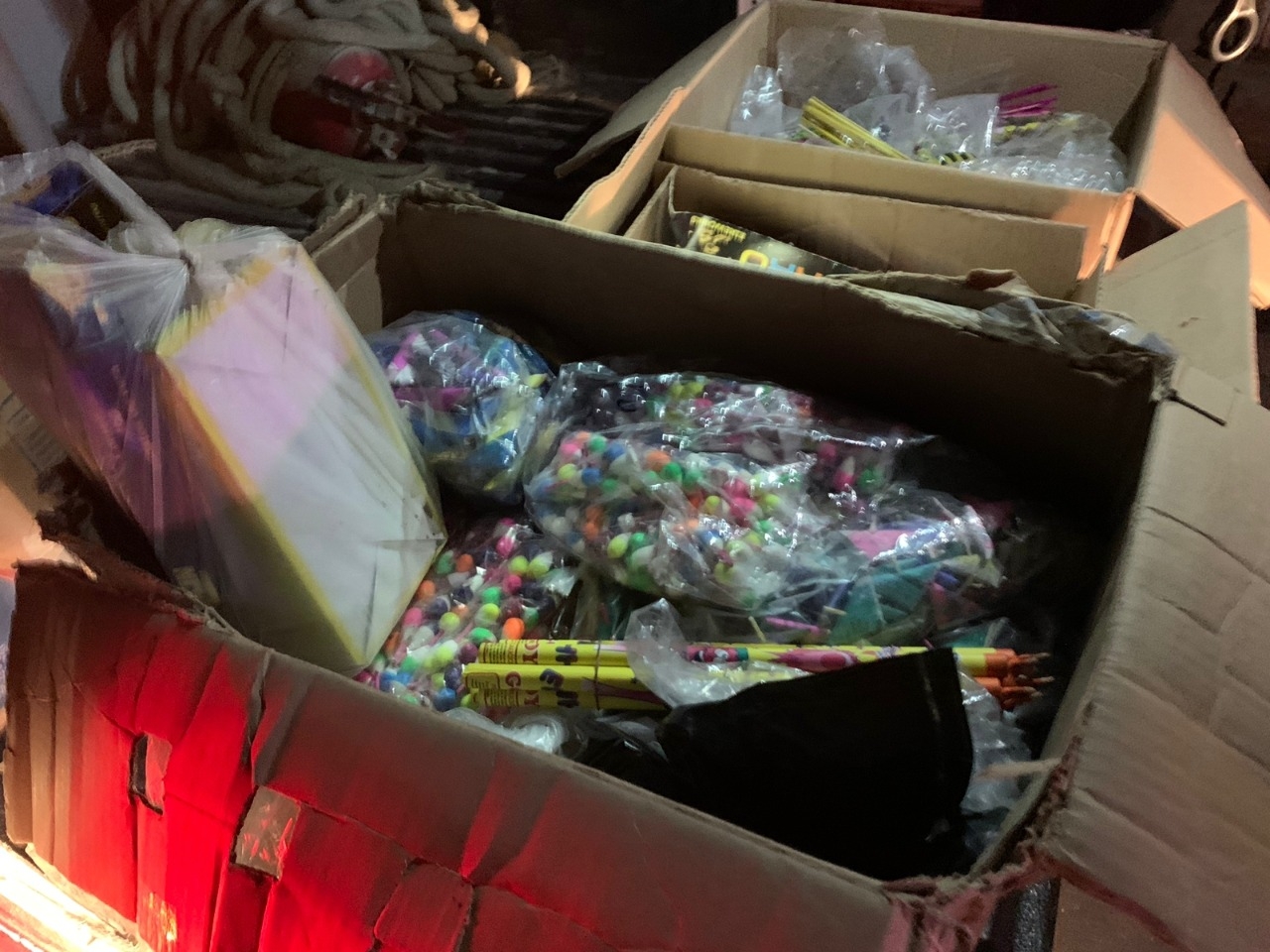 45 kilos de pirotecnia fueron decomisados en Campeche