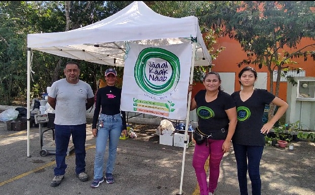 Playa del Carmen tienen un promedio de acopio de 800 a una tonelada de material al que pueden darle una segunda vida