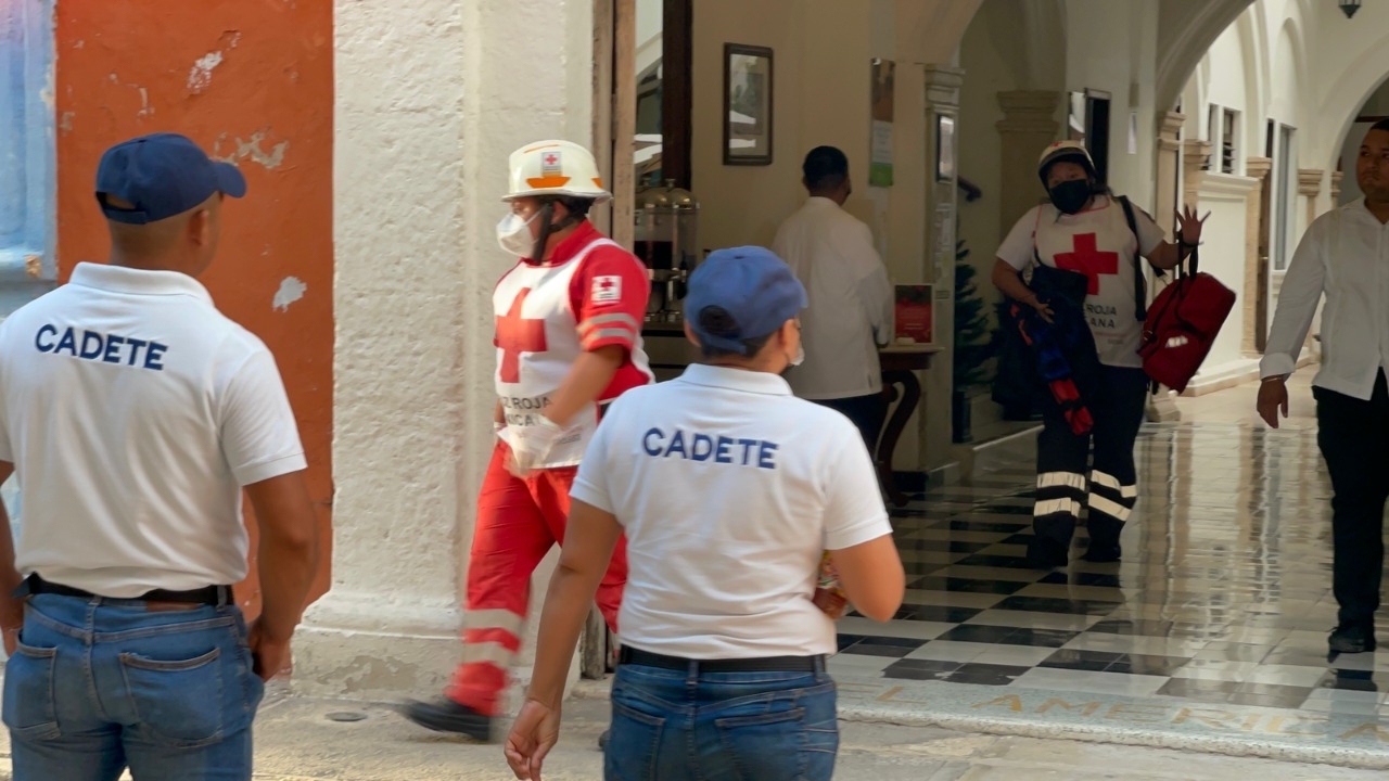 Tras el accidente el hombre fue trasladado a una clínica del IMSS paras ser atendido