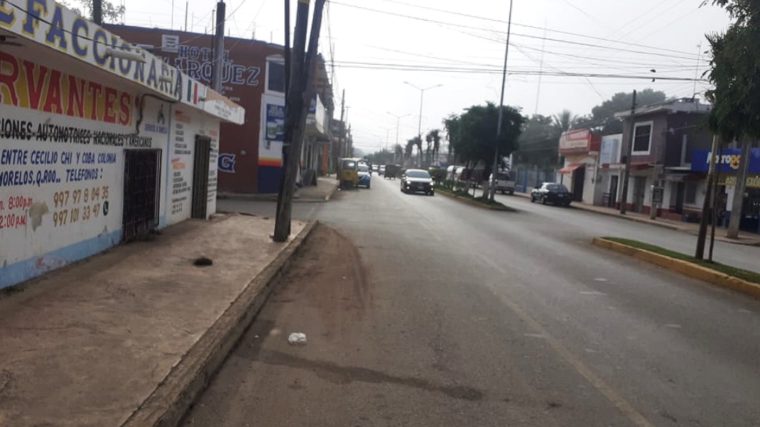 La comerciante pidió el apoyo de la policía para que haya más vigilancia La comerciante pidió el apoyo de la policía para que haya más vigilancia