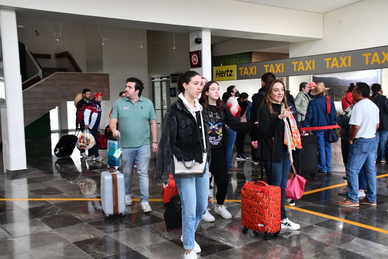 Los arribos y salidas a la Ciudad de México ocurrieron con normalidad