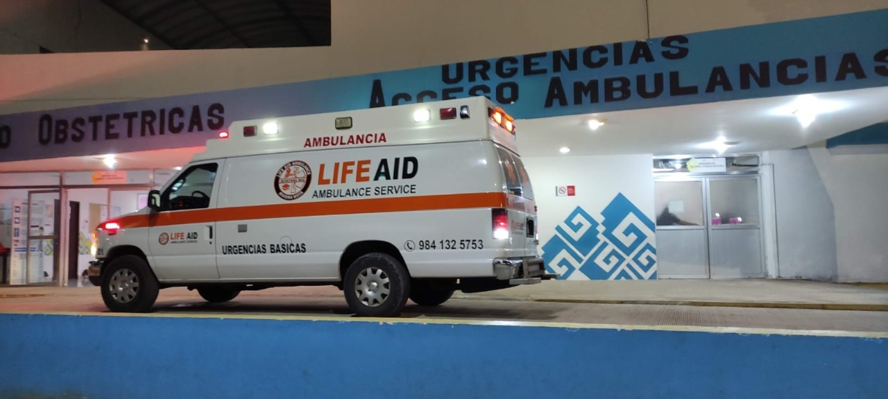 Un joven de 25 años de edad resultó con daño en el globo ocular