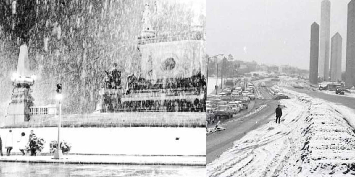 La Ciudad de México nevada. Foto: Especial La Ciudad de México nevada. Foto: Especial
