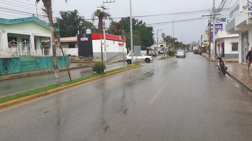 Las lloviznas paralizaron el inicio de las actividades económicas de la cabecera Las lloviznas paralizaron el inicio de las actividades económicas de la cabecera