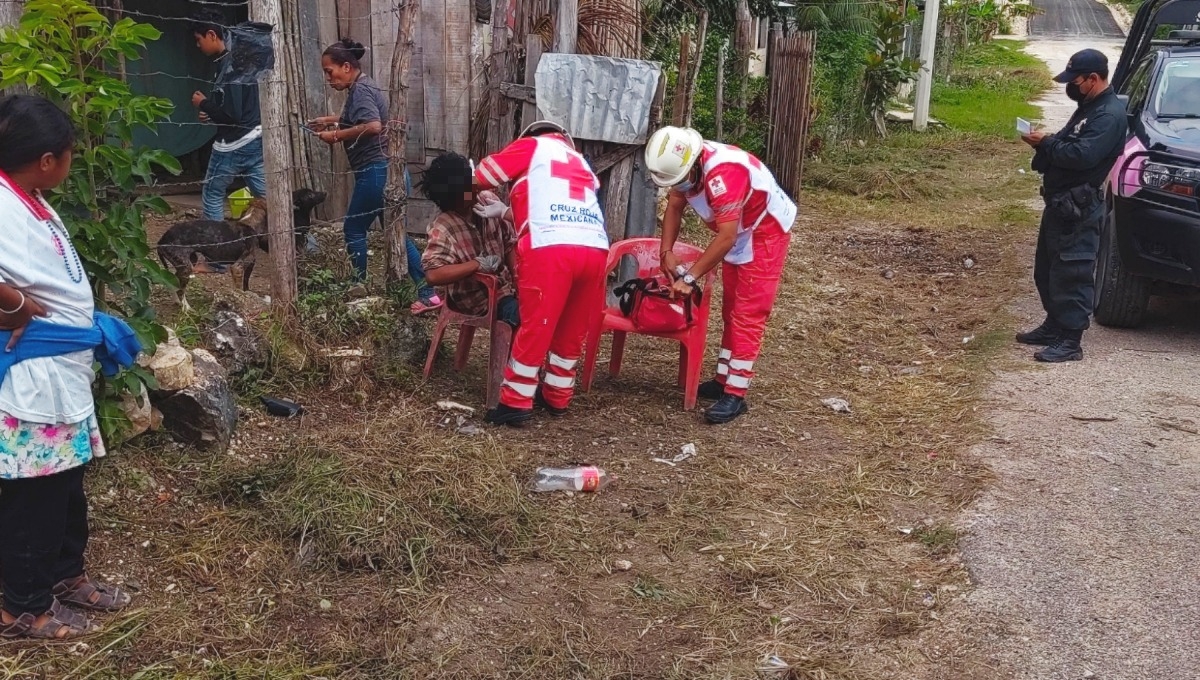 El hombre fue trasladado de emergencia a un hospital El hombre fue trasladado de emergencia a un hospital