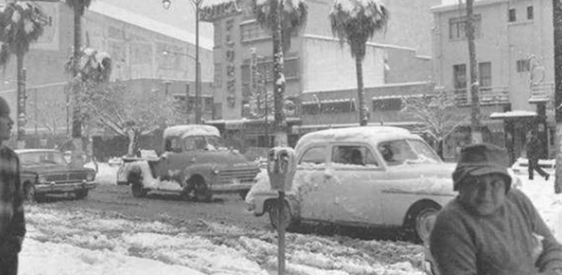 La nieve ha estado presente en CDMX en algunas ocasiones