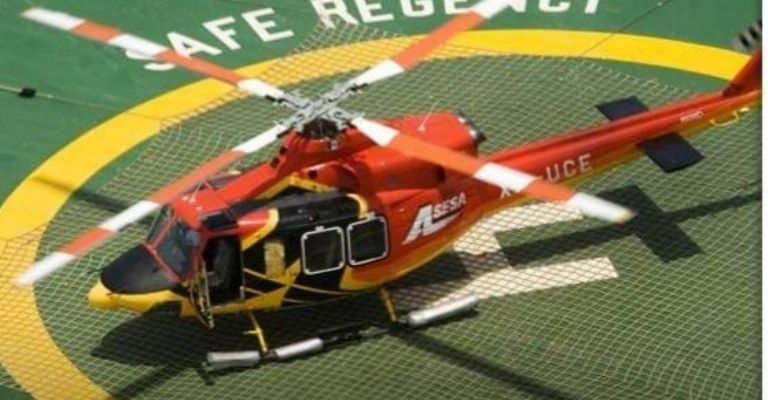 El desplome de un helicóptero en el Golfo de México dejó dos muertos El desplome de un helicóptero en el Golfo de México dejó dos muertos