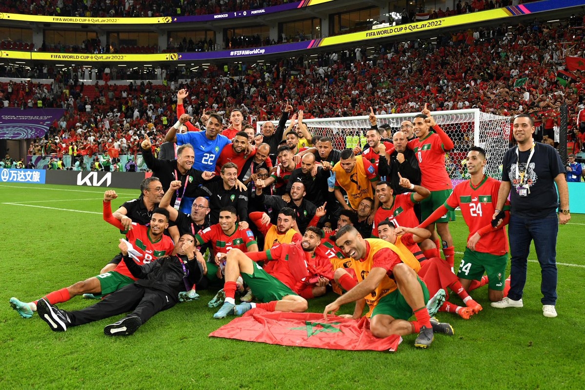 Marruecos hizo historia en el Mundial de Qatar 2022 al llegar a semifinales Marruecos hizo historia en el Mundial de Qatar 2022 al llegar a semifinales