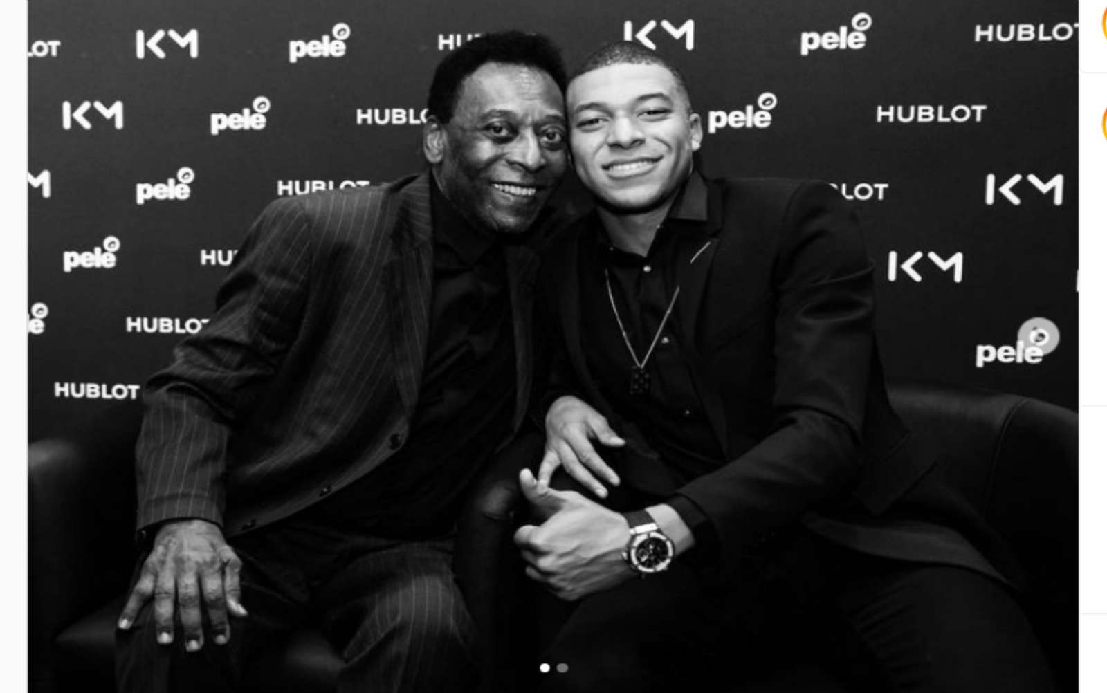 Mbappe y otras figuras del futbol 'lloran' la muerte del Gran Pelé Mbappe y otras figuras del futbol 'lloran' la muerte del Gran Pelé