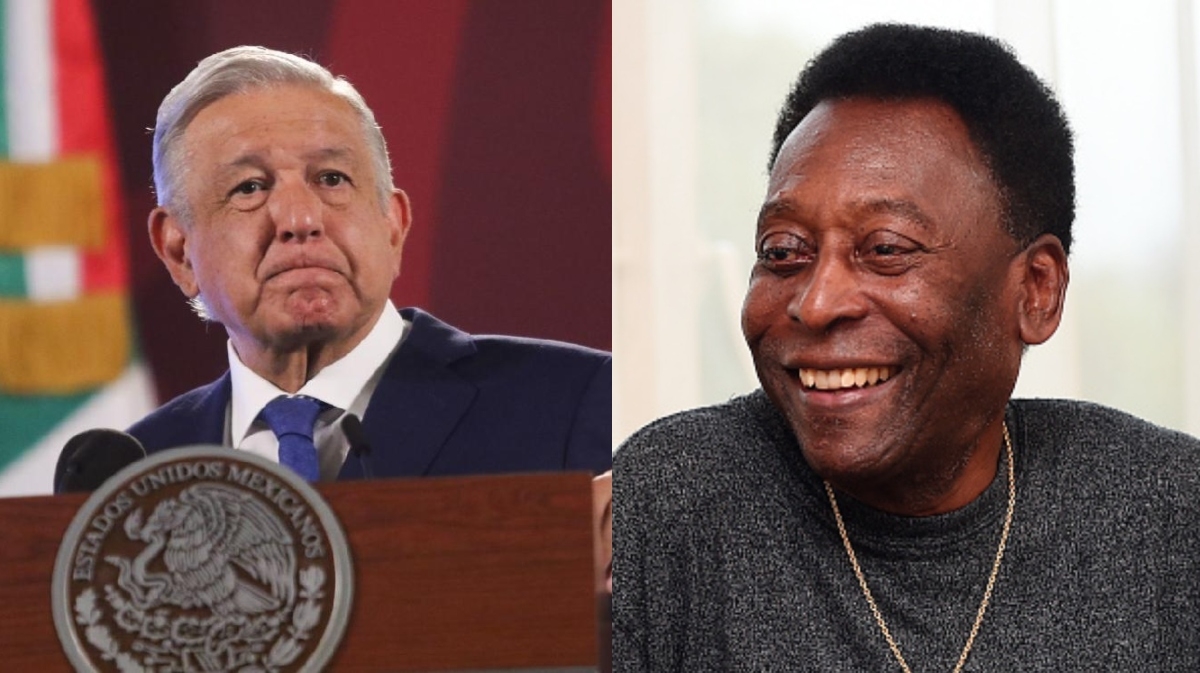 El mandatario mexicano dedicó un mensaje por la muerte de Pelé