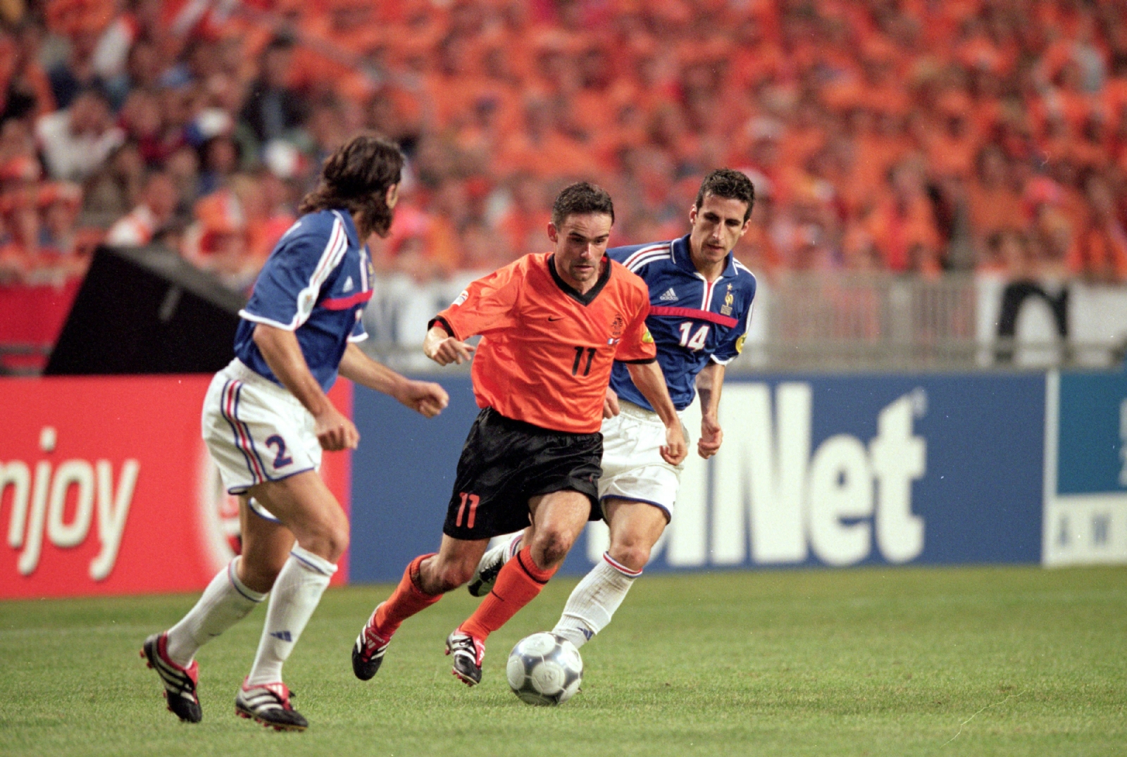 Marc Overmars fue un histórico con Países Bajos y el Ajax