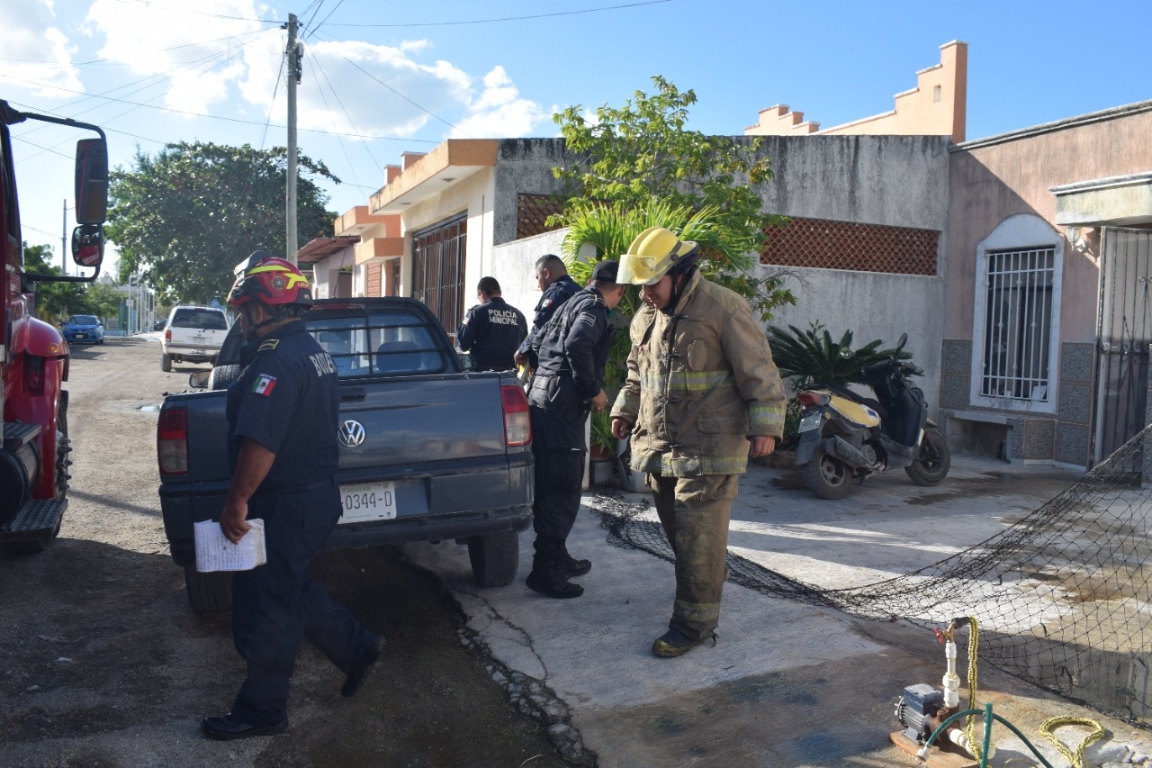 Un par de menores de edad se encontraron dentro del hogar