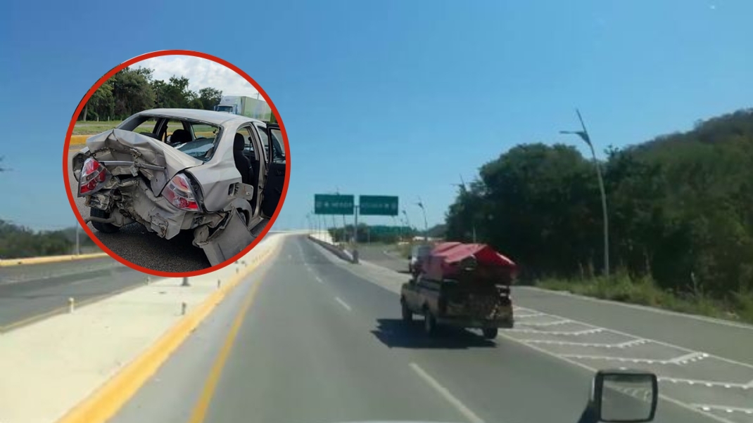 Al lugar llegaron paramédicos de la Cruz Roja para trasladar al motociclista Al lugar llegaron paramédicos de la Cruz Roja para trasladar al motociclista