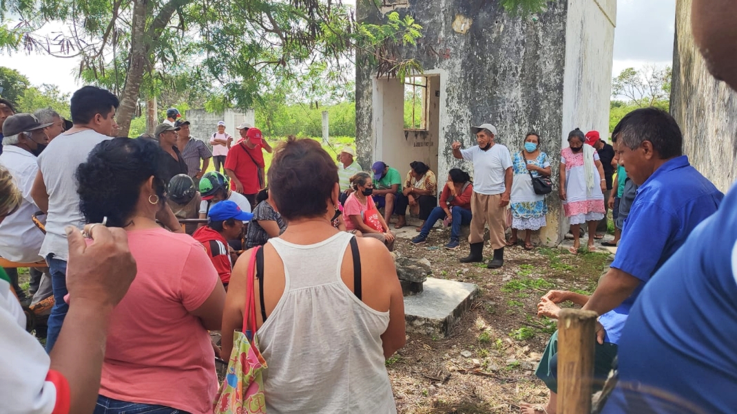 Los afectados dijeron que lo que antes fue un terreno baldío lleno de maleza y basura hoy es un área agrícola gracias a ellos Los afectados dijeron que lo que antes fue un terreno baldío lleno de maleza y basura hoy es un área agrícola gracias a ellos