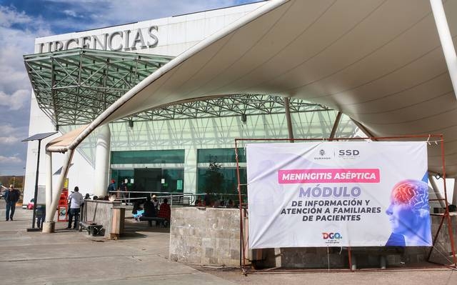 Por el momento no hay personas detenidas por los casos de meningitis en el estado de Durango Por el momento no hay personas detenidas por los casos de meningitis en el estado de Durango