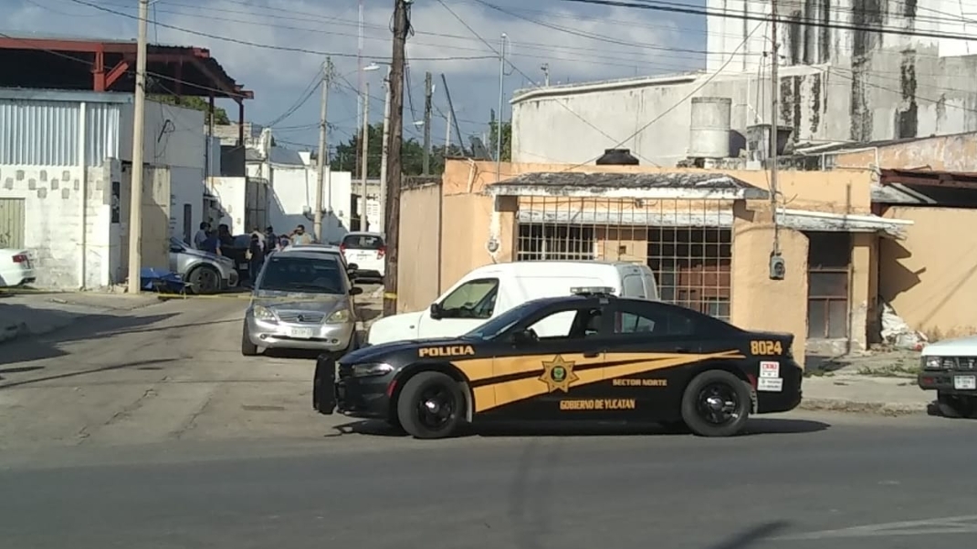 El lugar se encuentra acordonado por elementos policiacos