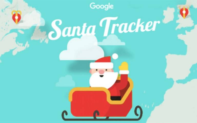 Te compartimos la página especial, donde incluso puedes saber las coordinadas exactas en las que se ubica nuestro Santa