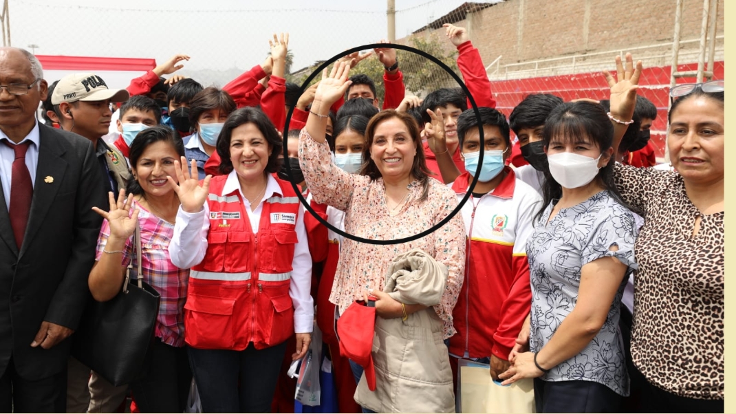 Dina Boluarte fue Vicepresidenta de Perú del 28 de julio del 2021 al 7 de diciembre del 2022 durante el Gobierno de Pedro Castillo en el país. 