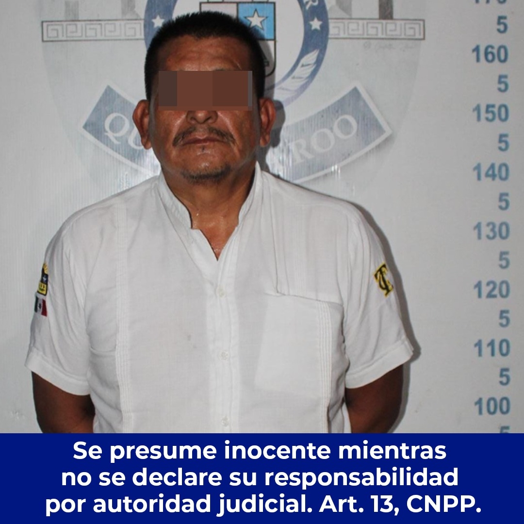 El detenido fue puesto a disposición de la FGR
