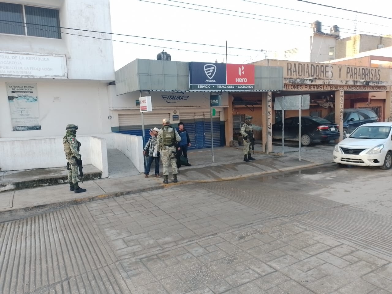 Detienen a exempleados de la Profepa con armas en Campeche