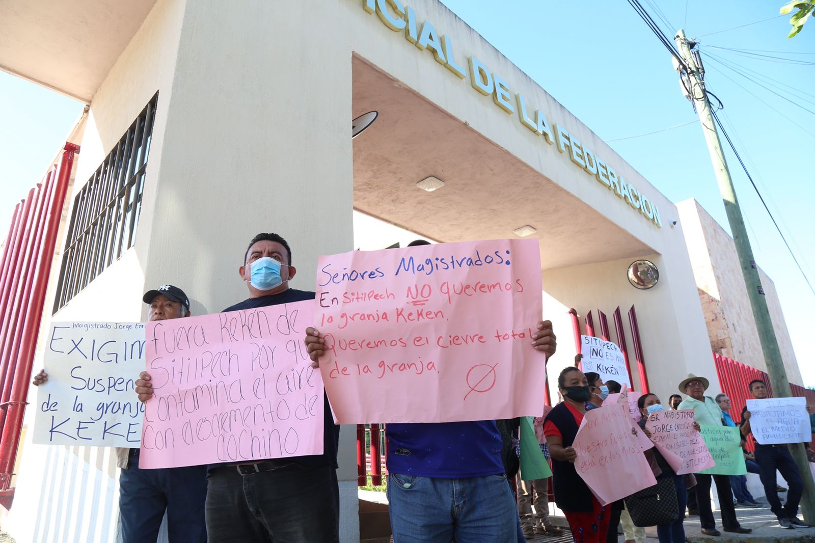 Se teme que sea reabierta la granja porcícola de Kekén en Sitilpech