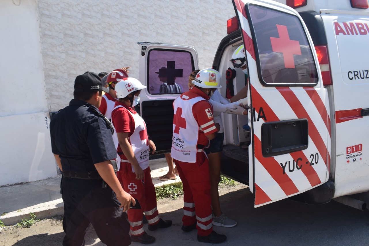 Ambas mujeres fueron trasladadas al hospital Ambas mujeres fueron trasladadas al hospital