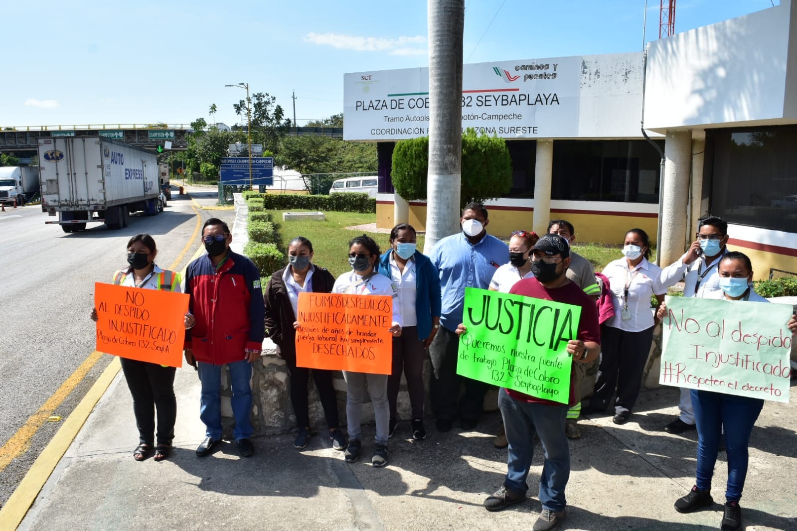 Hoy las 15 vacantes ya fueron ocupadas por personas externas a la plantilla que laboraba