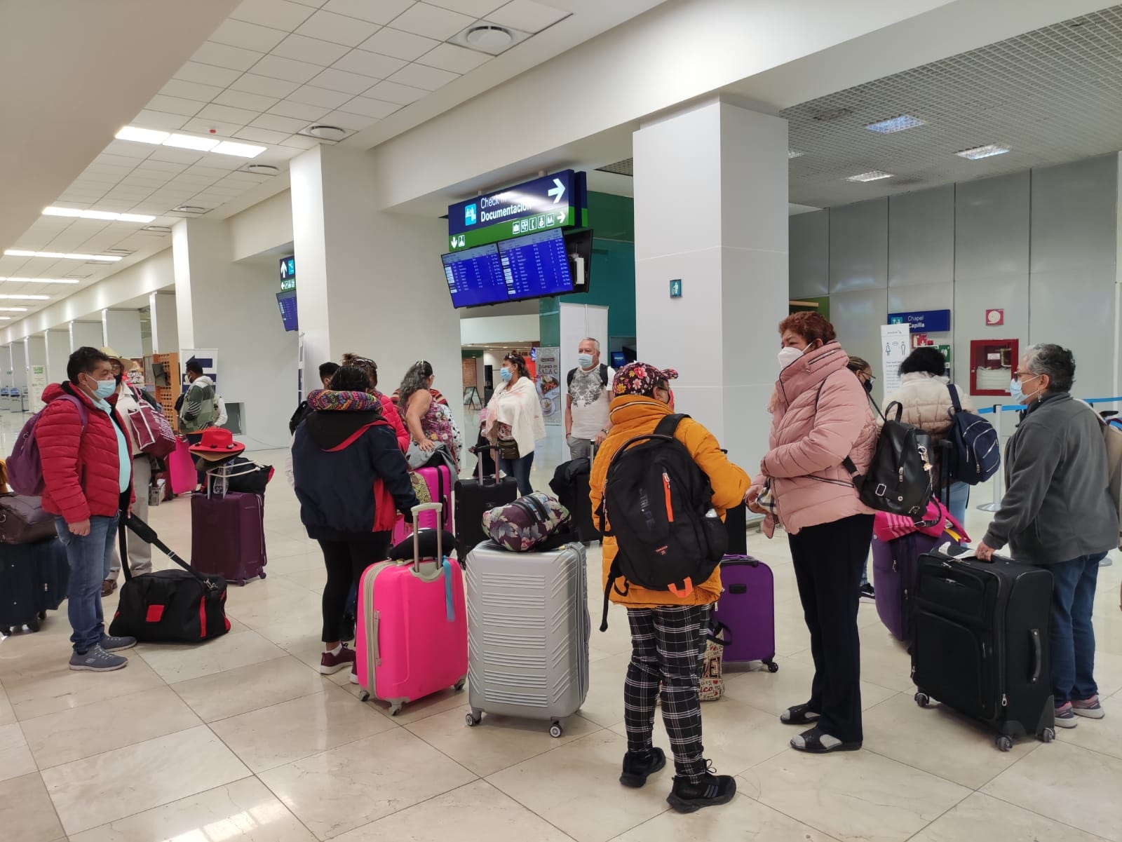 Este jueves los vuelos de Monterrey y Guadalajara llegaron adelantados Este jueves los vuelos de Monterrey y Guadalajara llegaron adelantados