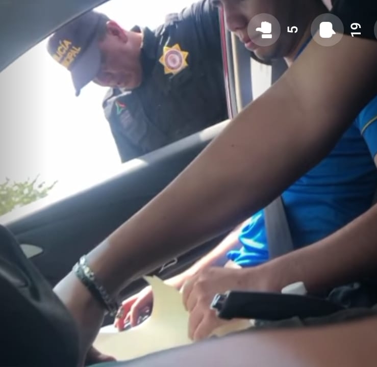 El video fue difundido en redes sociales