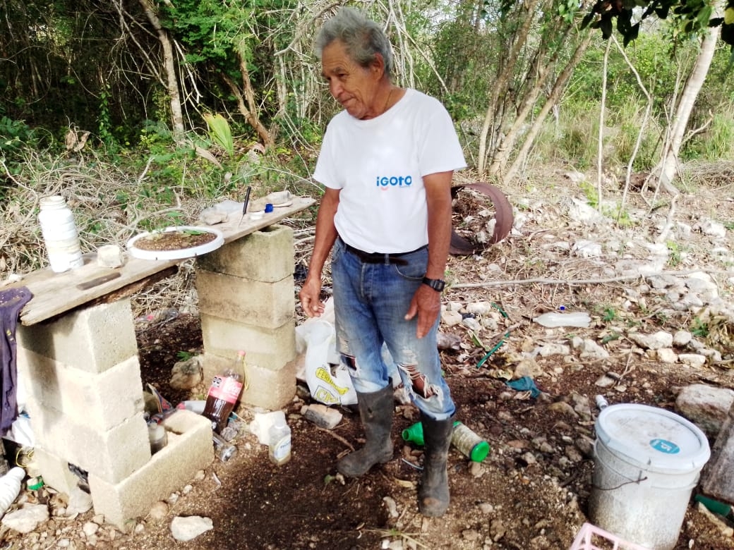 Los campesinos ofrendaban a las deidades del monte para que estas cuidaran los cultivos y las parcelas de los saqueos y los intrusos