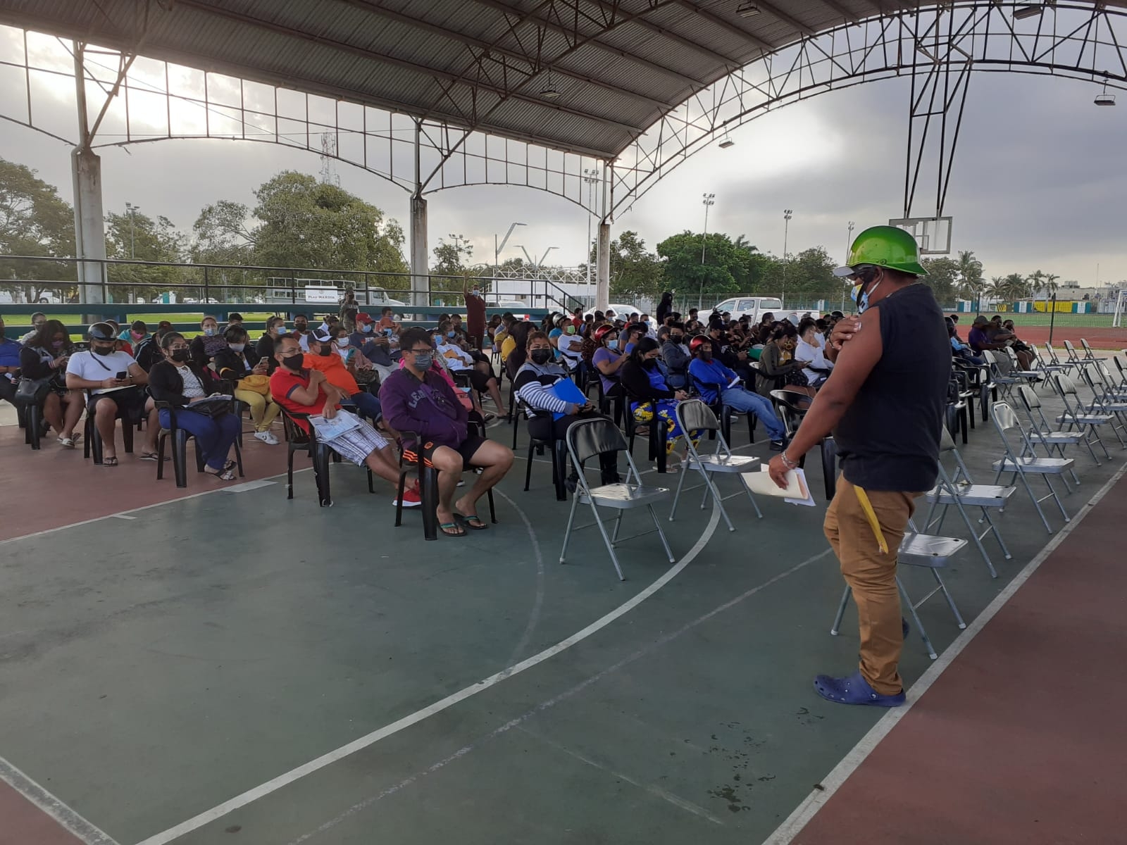 Este lunes sólo 160 personas de 30 a 31 años, al corte de las 10:00 a.m. se vacunaron contra el COVID en Cozumel
