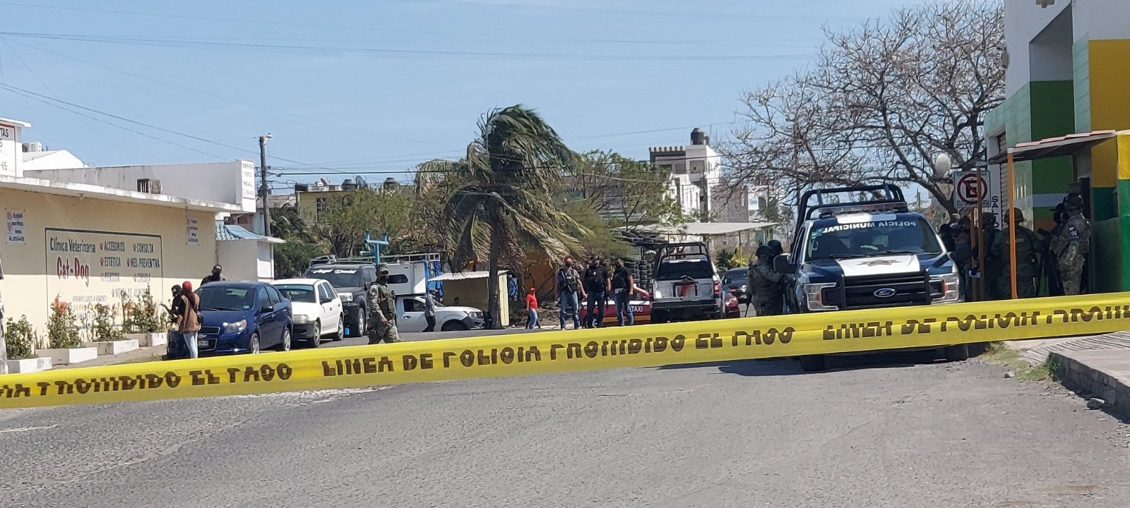 La policía se movilizó rápidamente para detener a los responsables La policía se movilizó rápidamente para detener a los responsables