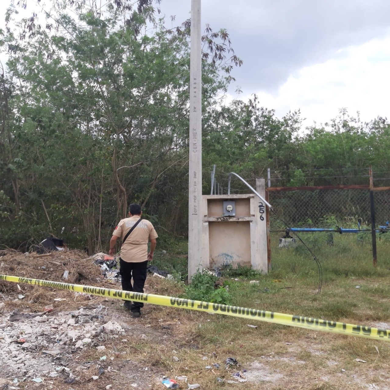 El transformador fue robado en Campeche