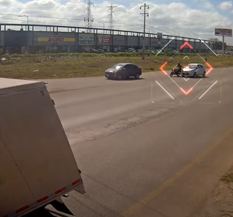 El accidente se registró en el Periférico de Mérida El accidente se registró en el Periférico de Mérida