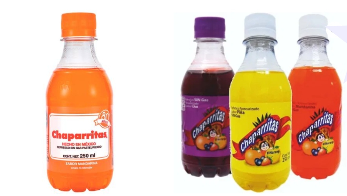 Una de las bebidas más representativas de los mexicanos son las Chaparritas, el refresco de varios sabores que ha permanecido en el mercado tras varios años Una de las bebidas más representativas de los mexicanos son las Chaparritas, el refresco de varios sabores que ha permanecido en el mercado tras varios años