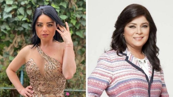 El increíble parecido físico que hay entre Violeta Isfel y Victoria Ruffo, ha desatado rumores sobre su posible parentesco madre e hija.