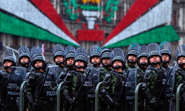 El Ejército Mexicano se encarga de la defensa del territorio y de su soberanía nacional El Ejército Mexicano se encarga de la defensa del territorio y de su soberanía nacional