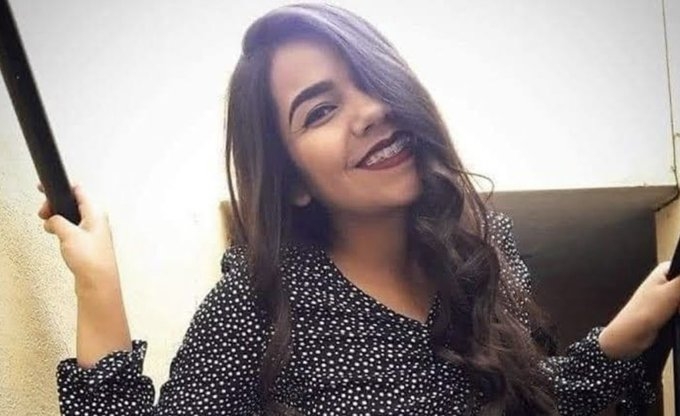Valeria fue hallada este viernes en u terreno baldío. Foto: Twitter