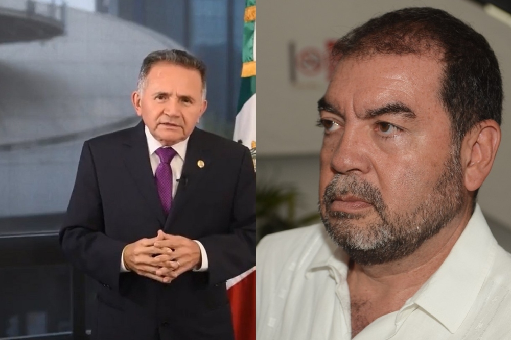 José Luis Pech Várguez (izq.) declaró en días pasados que no apoyará a la candidata de Morena para la Gubernatura de Quintana Roo