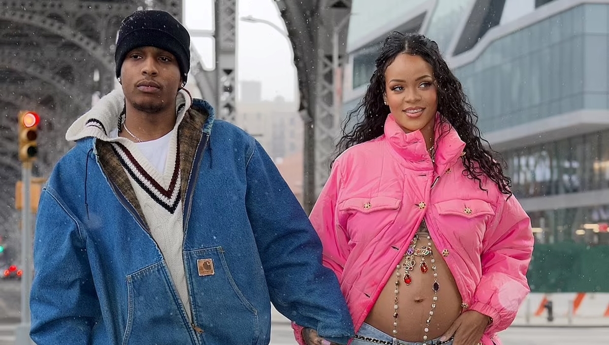 Rihanna reveló a finales de enero que tendría un hijo con ASAP Rocky, hoy su relación vería el fin Foto: Instagram