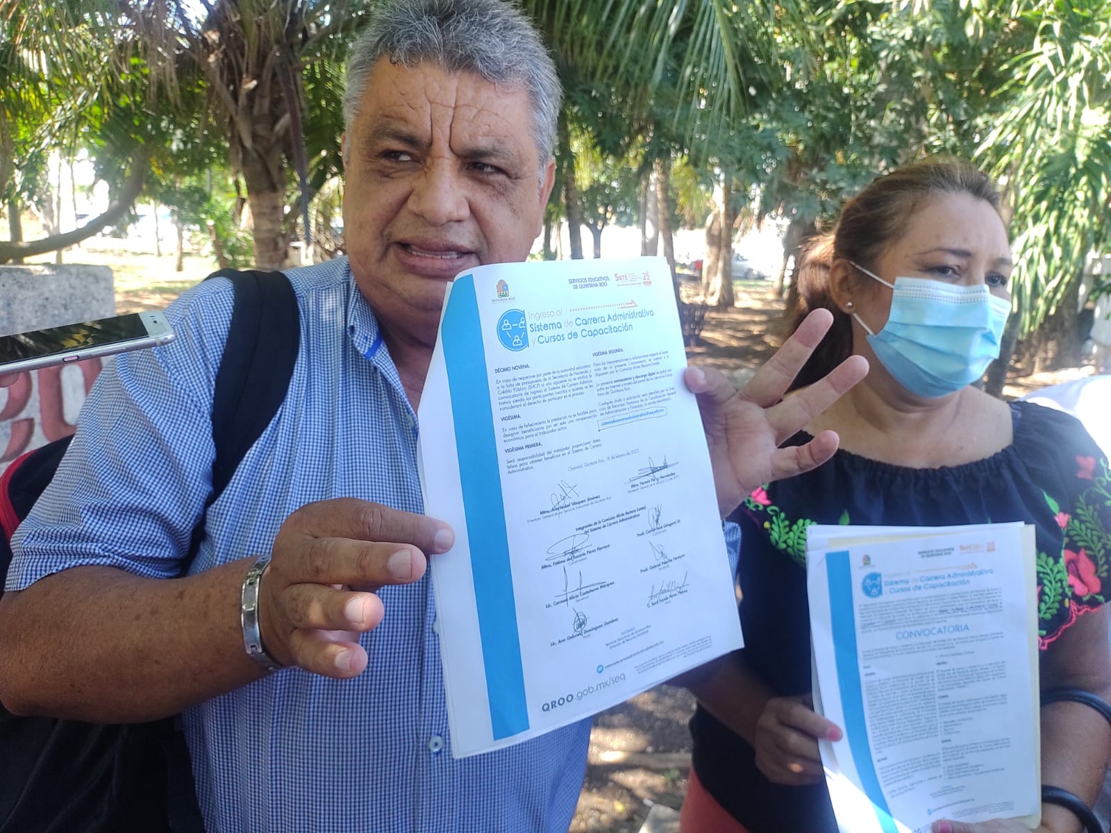 Exigieron la intervención de las autoridades federales para haya transparencia y equidad en el concurso Exigieron la intervención de las autoridades federales para haya transparencia y equidad en el concurso