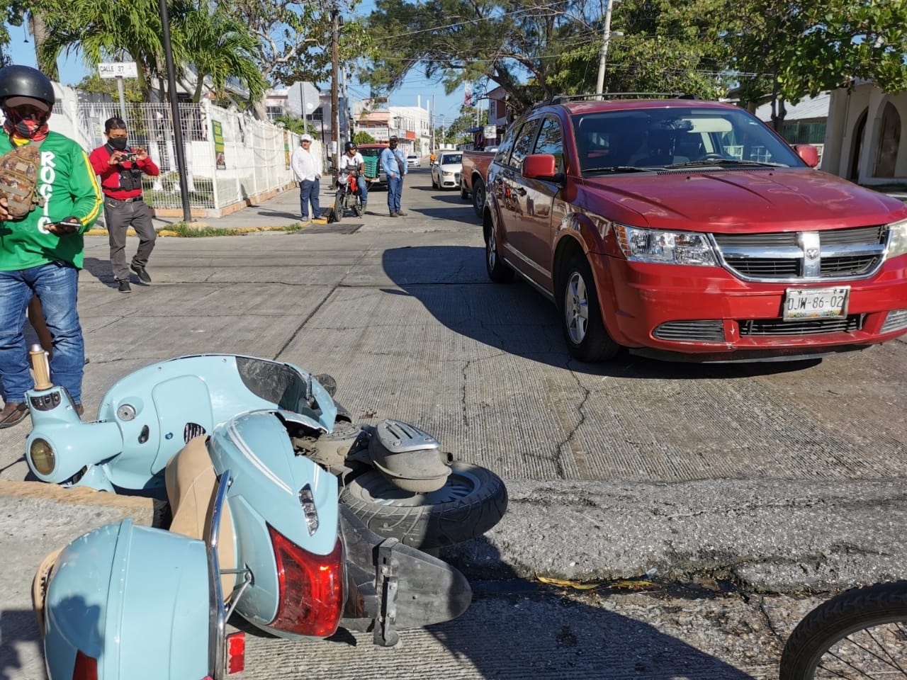 Una de las mujeres atropelladas en Ciudad del Carmen se encuentra embarazada y con múltiples fracturas Una de las mujeres atropelladas en Ciudad del Carmen se encuentra embarazada y con múltiples fracturas