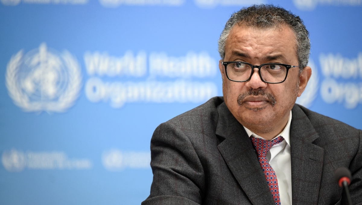 El director general de la OMS Tedros Adhanom Ghebreyesus. Foto: EFE