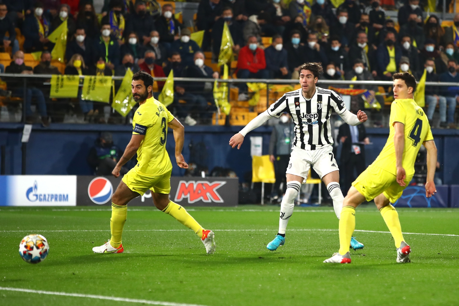Dusan Vlahovic fue figua en el juego