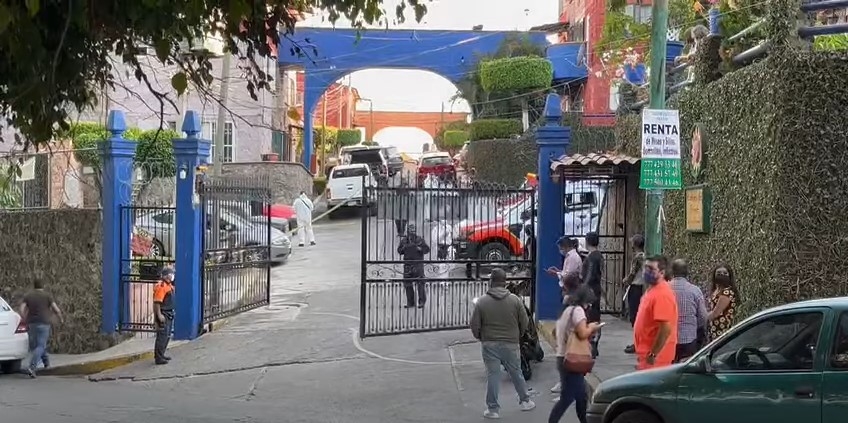 La mujer fue hallada muerta al interior de un domicilio en una privada de la colonia Lomas de Ahuatlán. Foto: Captura de pantalla La mujer fue hallada muerta al interior de un domicilio en una privada de la colonia Lomas de Ahuatlán. Foto: Captura de pantalla