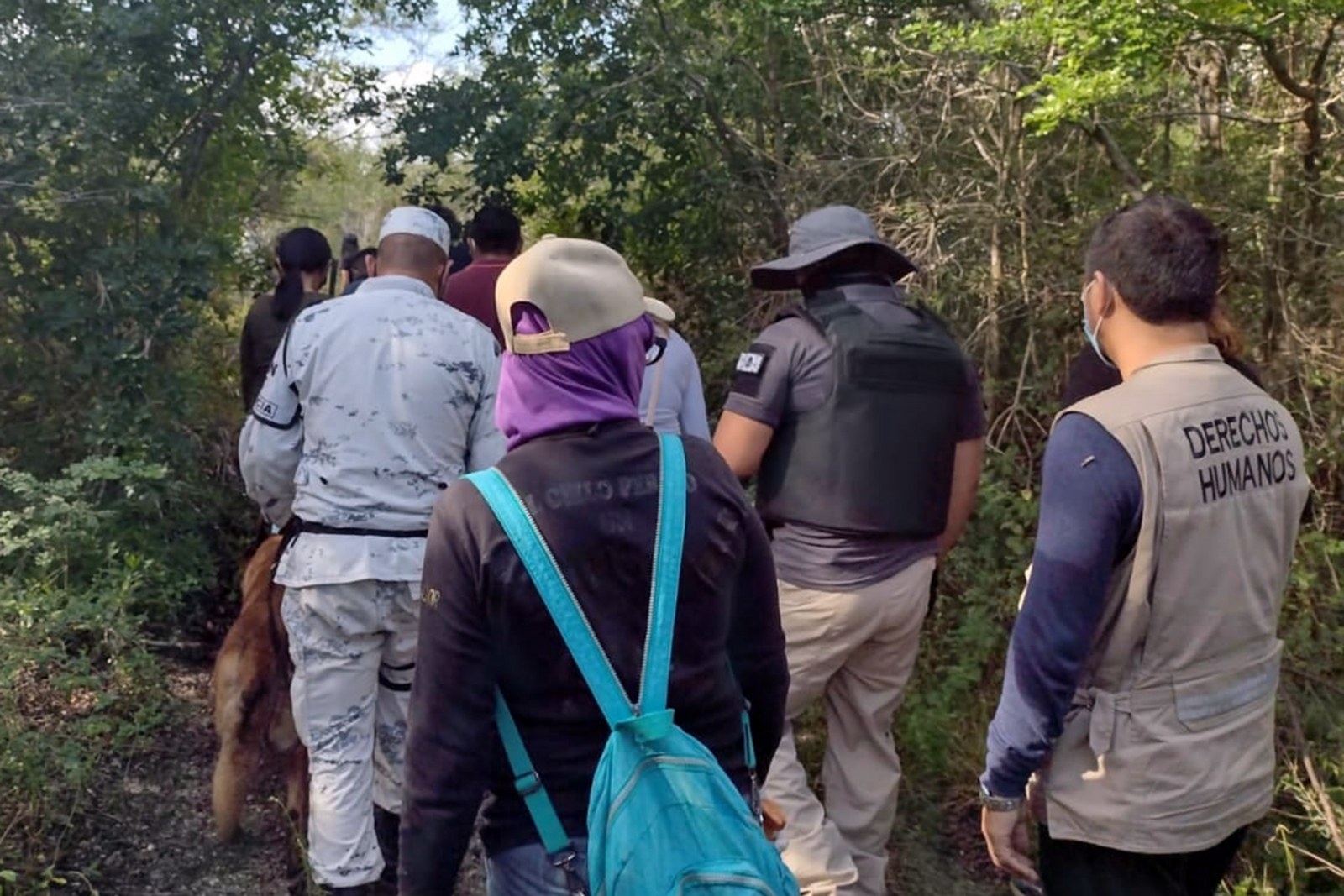 El colectivo de búsqueda señaló que los trabajos de campo de la FGE Quintana Roo se hacen sin planeación El colectivo de búsqueda señaló que los trabajos de campo de la FGE Quintana Roo se hacen sin planeación
