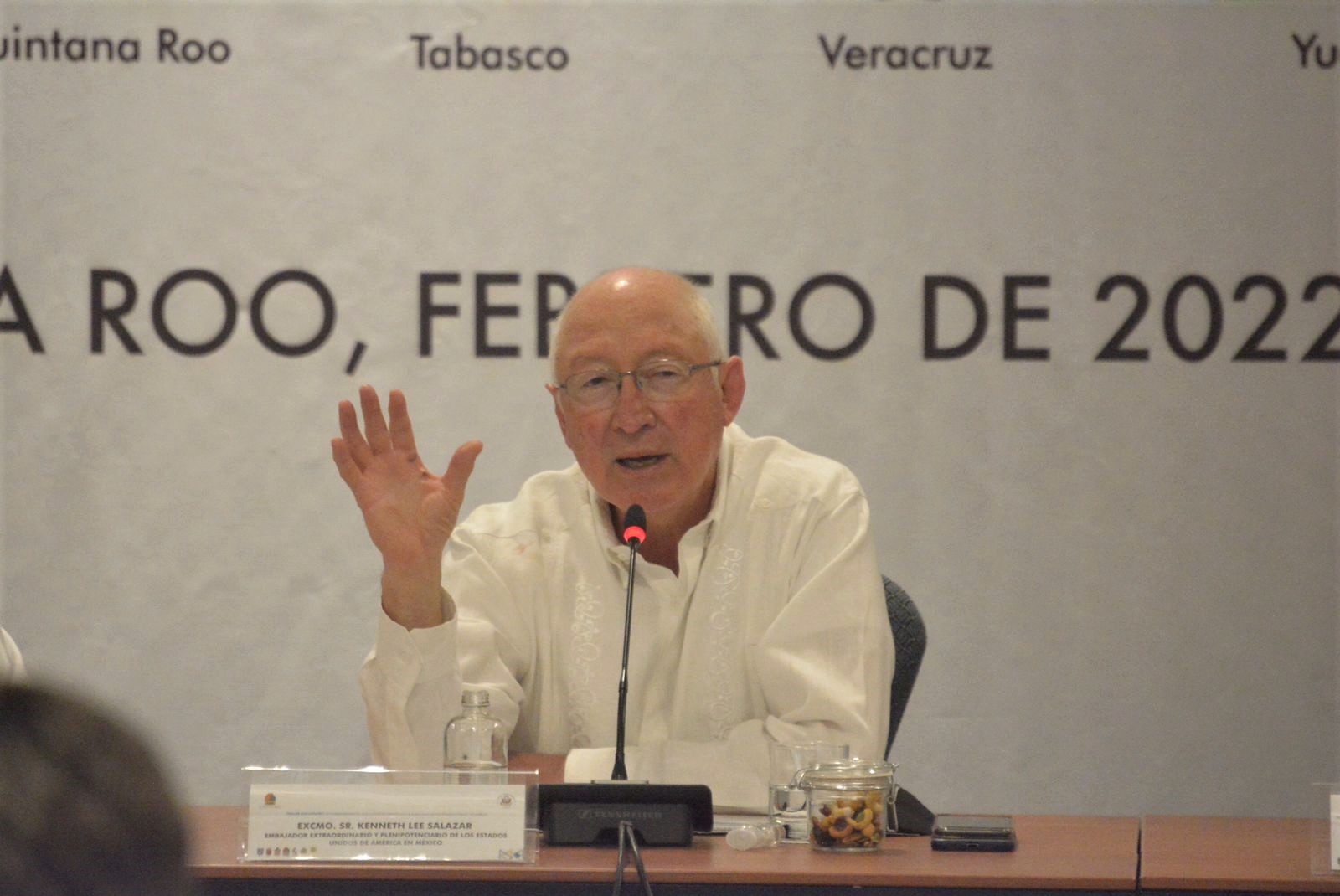 Ken Salazar visitará el Sureste de México la próxima semana