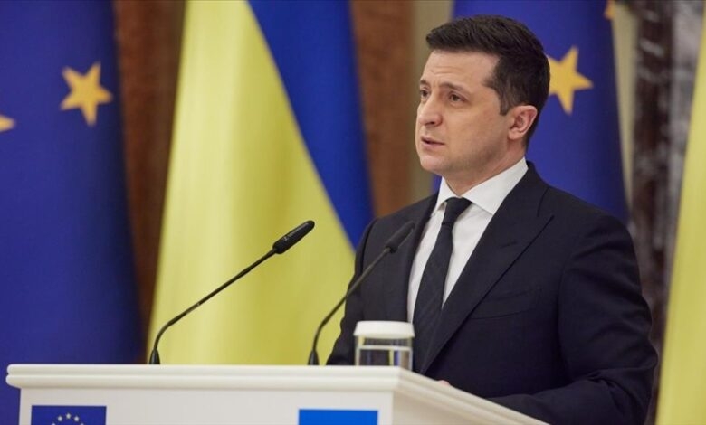 Volodímir Zelenski, presidente de Ucrania, denunció la destrucción total de un aeropuerto cerca de Vinnytsia, por le impacto de ocho misiles rusos
