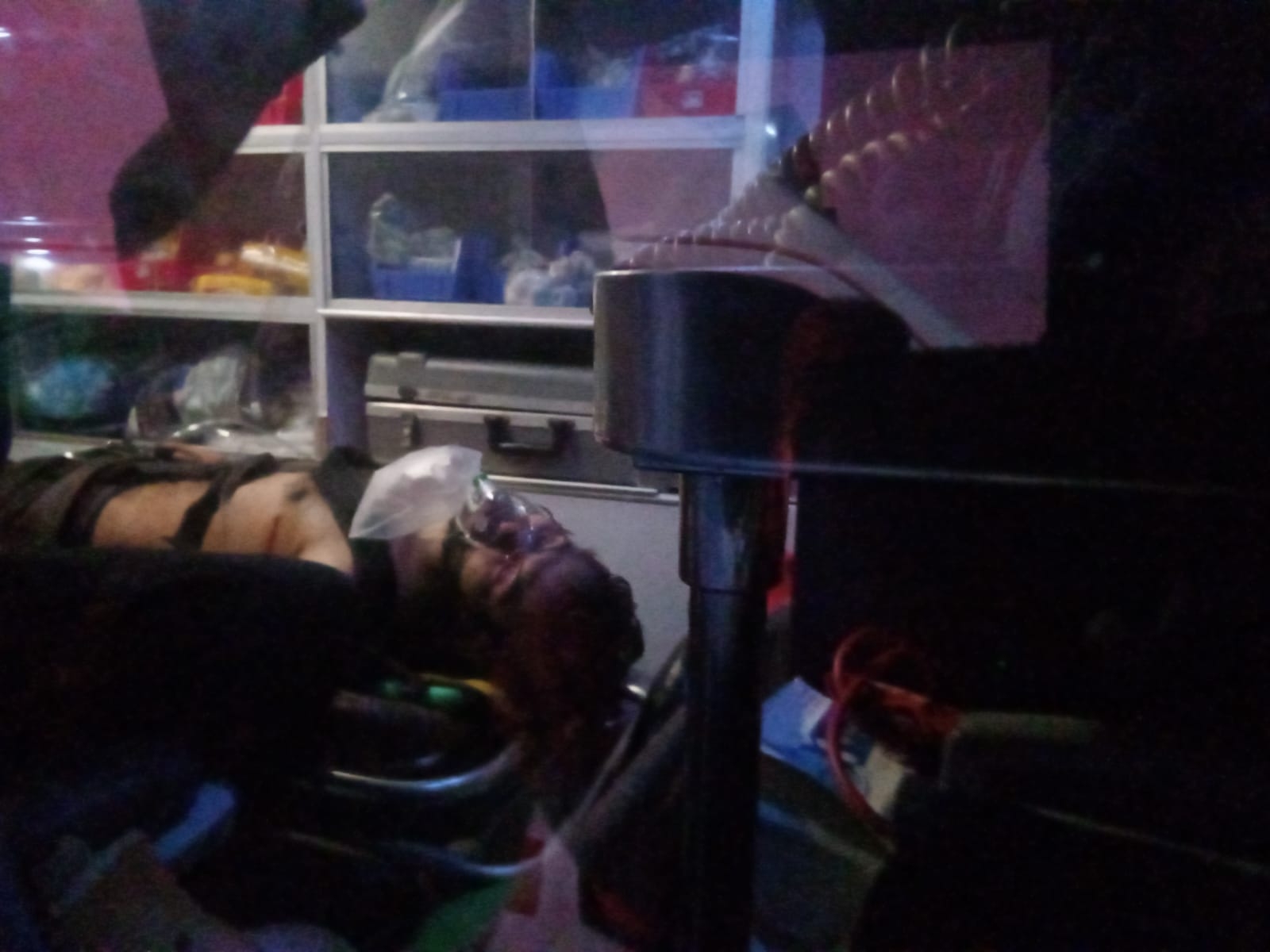 La víctima se encontraba en la entrada de su domicilio cuando fue atacado a balazos
